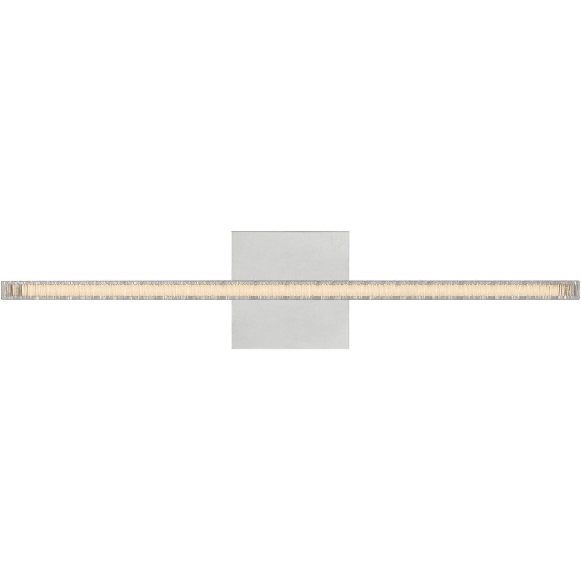 Visual Comfort Architectural MDBA18427N Modern Mick De Giulio Serre LED 24" Bath Vanity Wall Light  - 120V - Finish: Polished Nickel