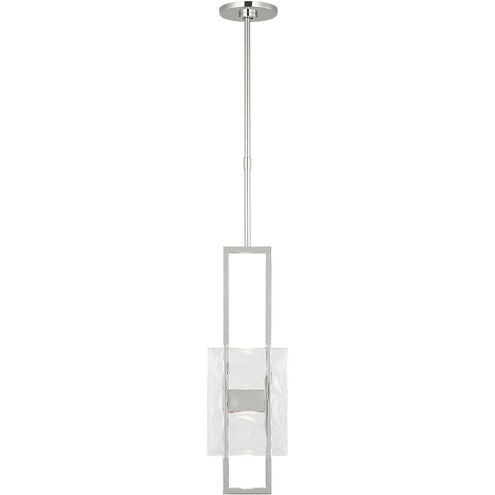 Visual Comfort Architectural MDPD74227PNCG Modern Mick De Giulio Duelle LED 4.8 inch Polished Nickel Pendant Ceiling Light