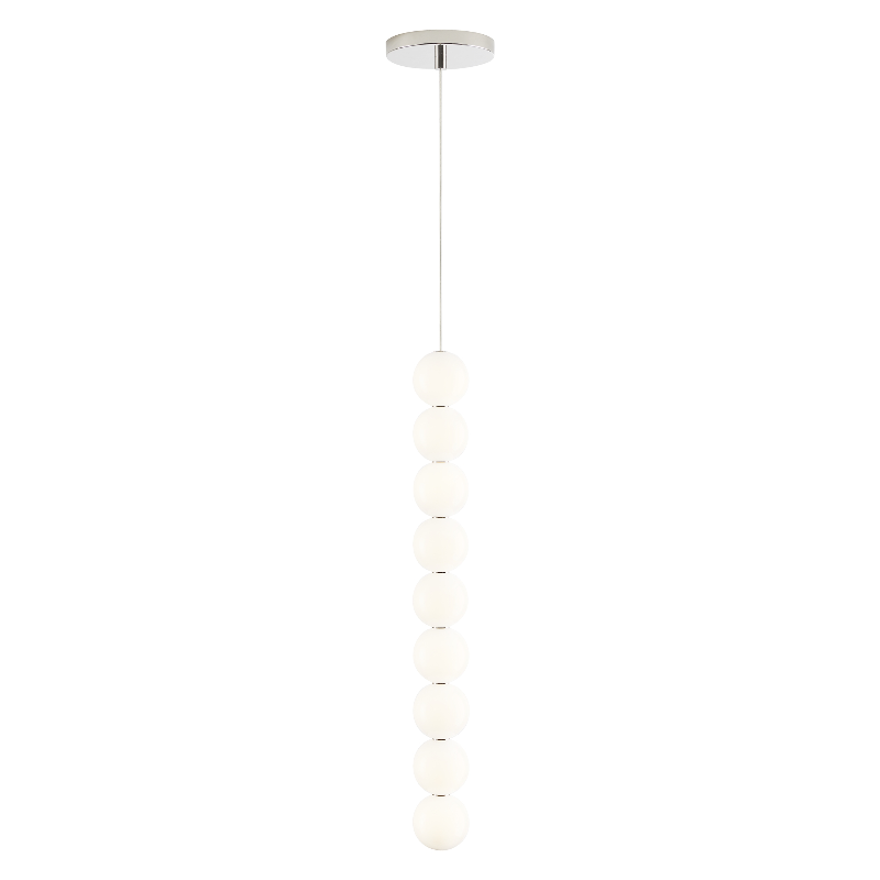 Visual Comfort Architectural 700TDOBT9N-LED927 Modern 3" Orbet 9-lt LED Pendant Ceiling Light - 120-277V - CCT: 2700K - Finish: Polished Nickel