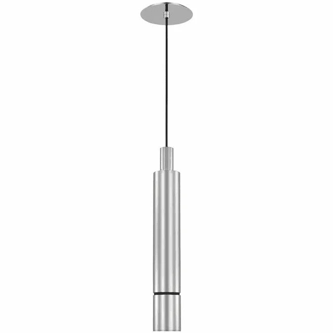 Visual Comfort Architectural 700TDSOT21PSS-LED927 Modern Mick De Giulio Sottile Large 1-lt 3" Line-Voltage Pendant Ceiling Light - Finish: Polished Steel