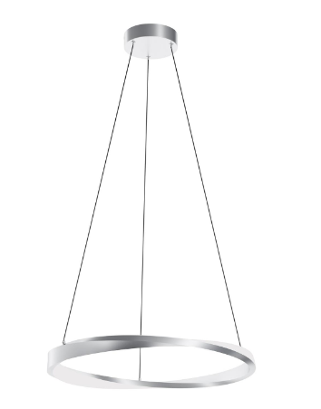 AFX Lighting OBRP24LAJUDSN Oberon 24 Inch LED Pendant Light, 120-277V, Watt 20W, Selectable 5CCT, Satin Nickel Finish