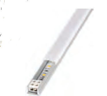 Task Lighting ODL-RMW-007F-27 101 Lumens per foot in profile with frosted lens, 2700K Warm White