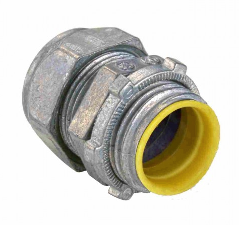 Orbit OF601-S 1/2" Zinc Die-Cast EMT Connectors Compression Type Insulated