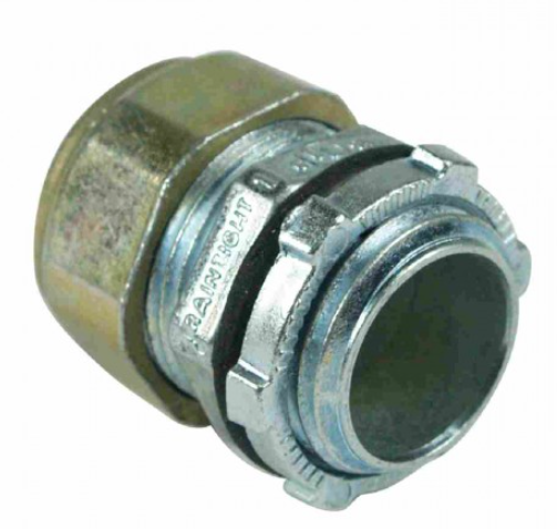 Orbit OF605-W 1-1/2 Inch Zinc Die-cast Emt Connectors Compression Type & Rain Tight