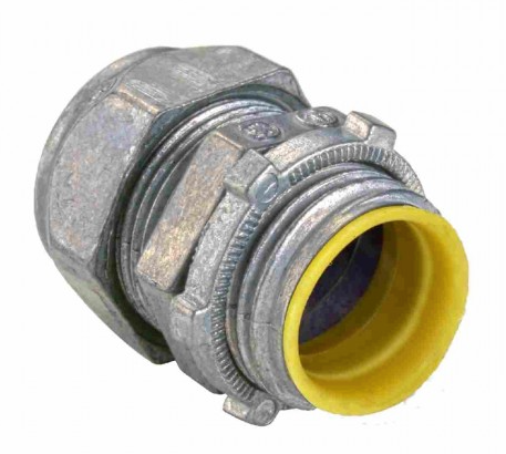 Orbit OF608-S 3" Zinc Die-Cast EMT Connector Compression Type Insulated