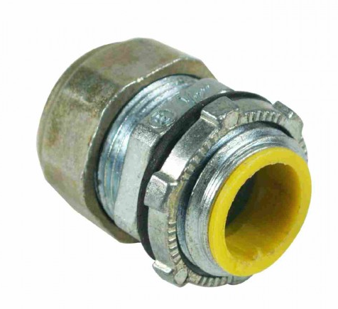 Orbit OF610-SW 4" Zinc Die-Cast EMT Connector Compression Type & Rain Tight Insulated