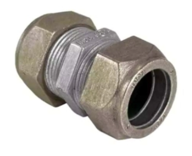 Orbit OF617-W 2-1/2" Zinc Die-Cast EMT Coupling Compression Type & Rain Tight