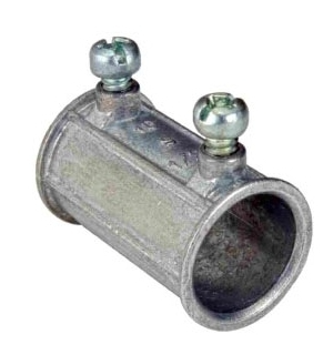 Orbit OF711 1/2 Inch Zinc Die-cast Emt Couplings Set-screw Type