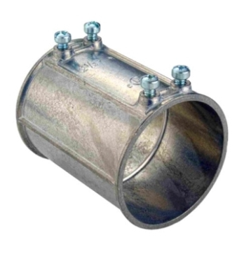 Orbit OF720 4 Inch Zinc Die-cast Emt Couplings Set-screw Type