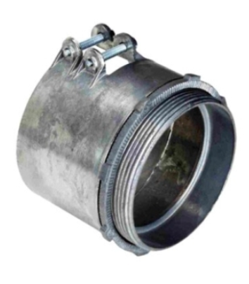 Orbit OF740 4" Zinc Flex Connector Squeeze Type