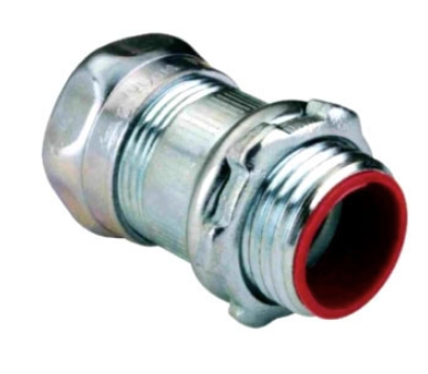 Orbit OF7604-S 1-1/4" Steel EMT Connector Compression Type Insulated
