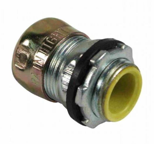 Orbit OF7610-SW 4 Inch Steel Emt Conn. Compression Type & Rain Tight Insulated