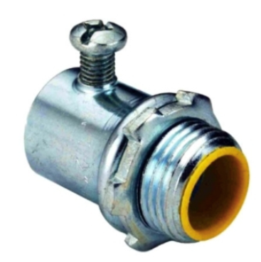 Orbit OF7701-S 1/2" Steel EMT Connector Set-Screw Type Insulated