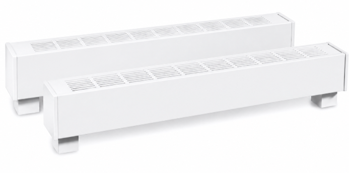 Ouellet OHBH1008BL High Density Aluminum Draft Barrier, Wattage 1000W, Voltage 208V, 600mm, White Finish