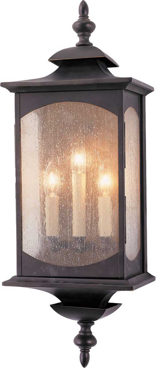 Generation Lighting OL2602ORB Market Square outdoor wall lantern in oil rubbed bronze