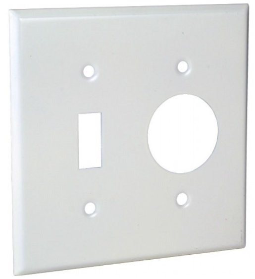 Orbit OP17-I 2-Gang Wallplate Switch lvory Finish