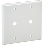 Orbit OP21-A 2-Gang Wallplate TV/Cable Almond Finish