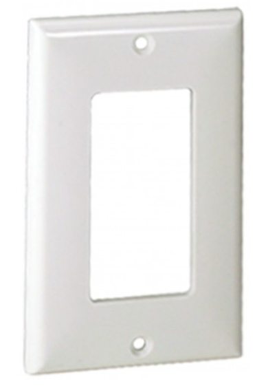 Orbit OP26-A 1-Gang Wallplate Decorative/GFI Almond Finish