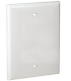 Orbit OPJ13-I Jumbo 1-Gang Wallplate Blank Ivory Finish