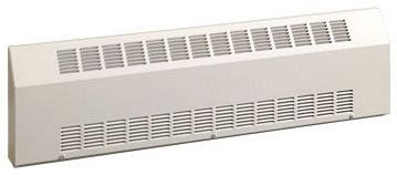 Ouellet OPR0577BL Heavy-Duty Steel Baseboard Heater, Wattage 500W, Voltage 277V, 647mm, White Finish
