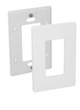 Orbit OPS26-BK 2-Piece, 1-Gang Snap-On Decorative Lexan Wall Plate, Black Finish