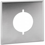 Orbit OS703 2 Gang, Power Outlet, 2.156” Dia. Stainless Steel Wallplate