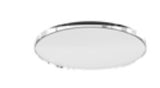 Eurofase Lighting OSC4RTL01RF022627WCL Oscar Medium Aperature Black Round Recessed Downlight, CCT 2700K, Matte White Baffle Finish W/ Clear Diffuser