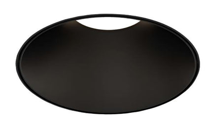 Eurofase Lighting OSC4RTL01RF012630WHC Oscar Medium Aperature Black Round Recessed Downlight, CCT 3000K, Matte Black Baffle Finish W/ Honey Comb Diffuser