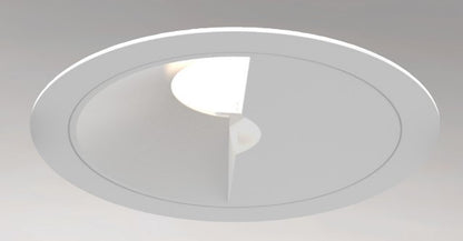 Eurofase Lighting OSC4RTL02WL022635WCL Oscar Medium Aperature White Round Wall Wash , CCT 3500K, Matte White Baffle Finish W/ Clear Diffuser