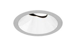 Eurofase Lighting OSC4RTL02RG022630WCL Medium Aperture Round Recessed Gimbal Trimless, Matte White Baffle, Wattage 26W, CCT 3000K, Wide 38°, Clear Diffuser, White Finish