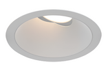 Eurofase Lighting OSC4RTL02RG022630WCL Medium Aperture Round Recessed Gimbal Trimless, Matte White Baffle, Wattage 26W, CCT 3000K, Wide 38°, Clear Diffuser, White Finish