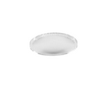 Eurofase Lighting OSC4RTL02RG022630WFR Medium Aperture Round Recessed Gimbal Trimless, Matte White Baffle, Wattage 26W, CCT 3000K, Wide 38°, Frosted Diffuser, White Finish