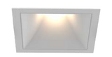 Eurofase Lighting OSC4ST02RF021535WCL 3-in 15W Oscar LED With Trim, Square, Downlight, Wide, 120V-277V, 3500K, WHT/WHT, Clear