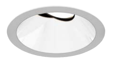 Eurofase Lighting OSC5RTL02RG024035WCL 4-in 40W Oscar LED Without Trim, Round, Gimbal, Wide, 120V-277V, 3500K, WH/WH,Clear