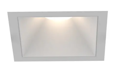 Eurofase Lighting OSC5ST01RF014027WCL 4-in 40W Oscar LED With Trim, Square, Wide, 120V-277V, 2700K, BLK/BLK, Clear