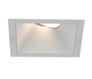 Eurofase Lighting OSC5ST01RG014030WCL 4-in 40W Oscar LED With Trim, Square, Gimbal, Wide, 120V-277V, 3000K, BK/BK, Clear