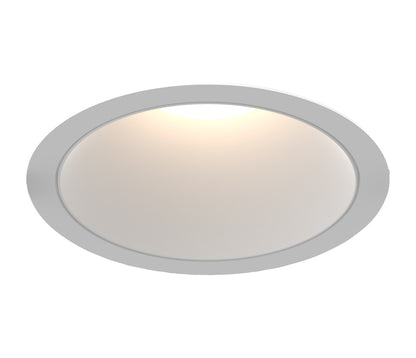 Eurofase OSC3RT01RF021530WCL 3-in 15W Round Oscar LED With Trim - 3000K - 120V-277V - 38º Wide - Clear Diffuser - Black/White