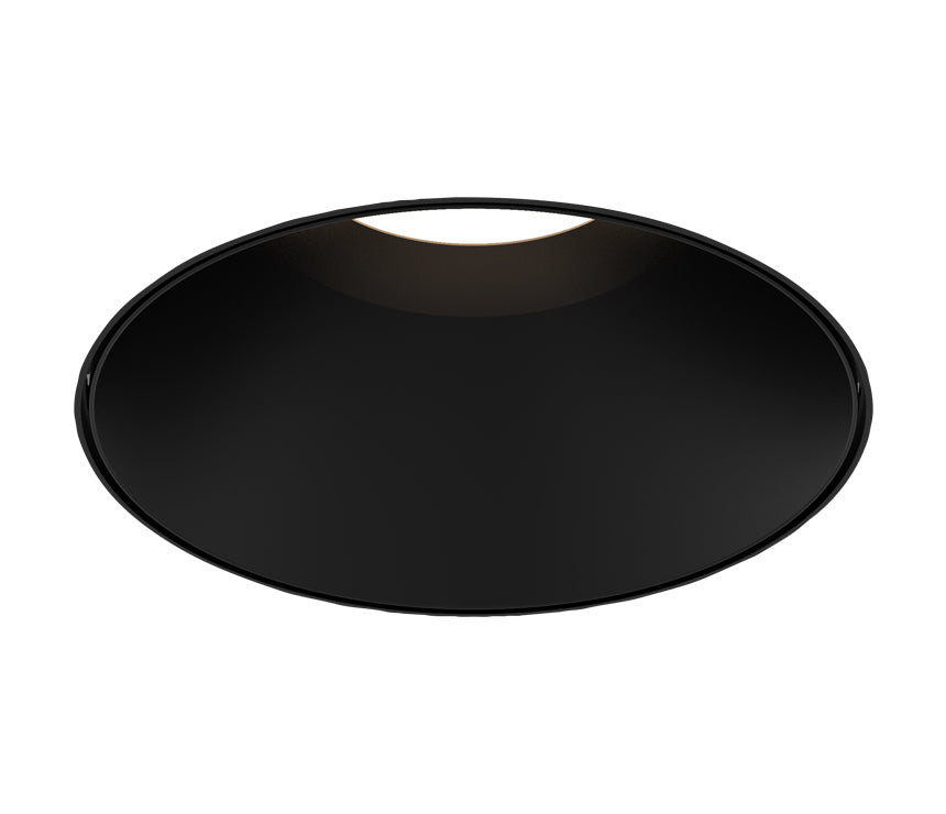 Eurofase OSC3RTL02RF021035WCL 3-in 10W Oscar Round Recessed Fixed LED Without Trim - 3500K - 120V-277V - (W) Wide 38° - (CL) Clear - White