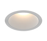 Eurofase OSC5RT01RF014035WCL 5-in 40W Oscar Round Recessed Fixed LED With Trim - 3500K - 120V-277V - (W) Wide 38° - (CL) Clear - Black