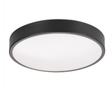 AFX Lighting OTVF1218LAJD1BK Octavia 12" Led Flush Mount - 3k / 35k / 4k - 120v - Black Finish