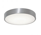 AFX Lighting OTVF1425LAJD1BA-BB 33W LED Octavia Flush Mount with Battery Backup, 120V, Selectable CCT, Brushed Aluminum Finish