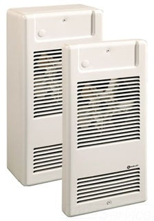 Ouellet OVSU0502AM Residential Wall Fan Heater - Voltage: 120V - Wattage: 500W - Finish: Almond