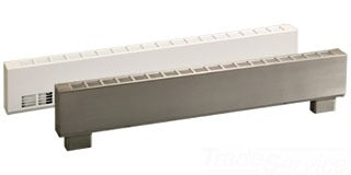 Ouellet ODBA0754AM 39" Steel Draft Barrier Electric Baseboard Heater - Voltage: 480V - Finish: Almond
