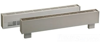 Ouellet OCB0777AM Heavy-duty aluminum draft barrier - Voltage: 277V - Finish: Almond