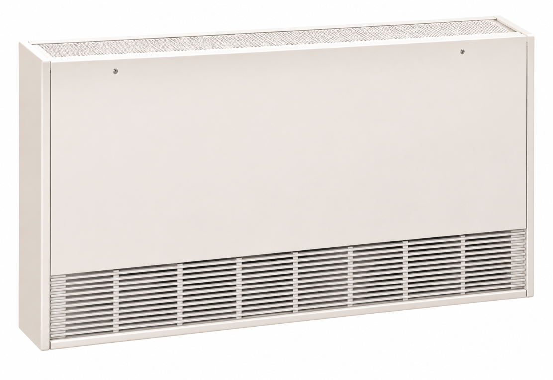 Ouellet OLA2008AM Single-Phase High Density Architectural Cabinet Convector - Voltage: 208V - Wattage: 2000W - Finish: Almond