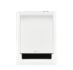 Ouellet OVOSU1002BL Stylish Wall Fan Heater, Wattage 1000W, Voltage 120V, White Finish
