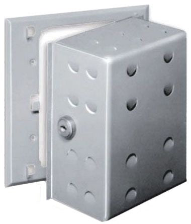 Ouellet F29-0193 Thermostat Guard with Ring Base - Material: Metal