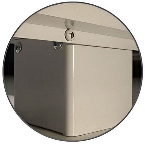 Ouellet KIT-OHB-PECBL 2-Piece Square Shaped Pedestal Kit - Finish: White