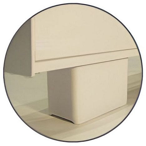 Ouellet KIT-OMB-PECBL 2-Piece Square Shaped Pedestal Kit - Finish: White
