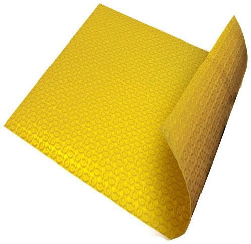 Ouellet NADCM-S-80 Self-Adhesive Uncoupling Membrane Sheets for Floor Heating - 2 ft. 6-5/16 in. × 3 ft. 3 in - Coverage per Sheet: 8.16 sq. ft
